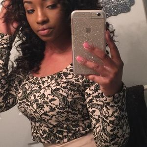 Long sleeve Crop top